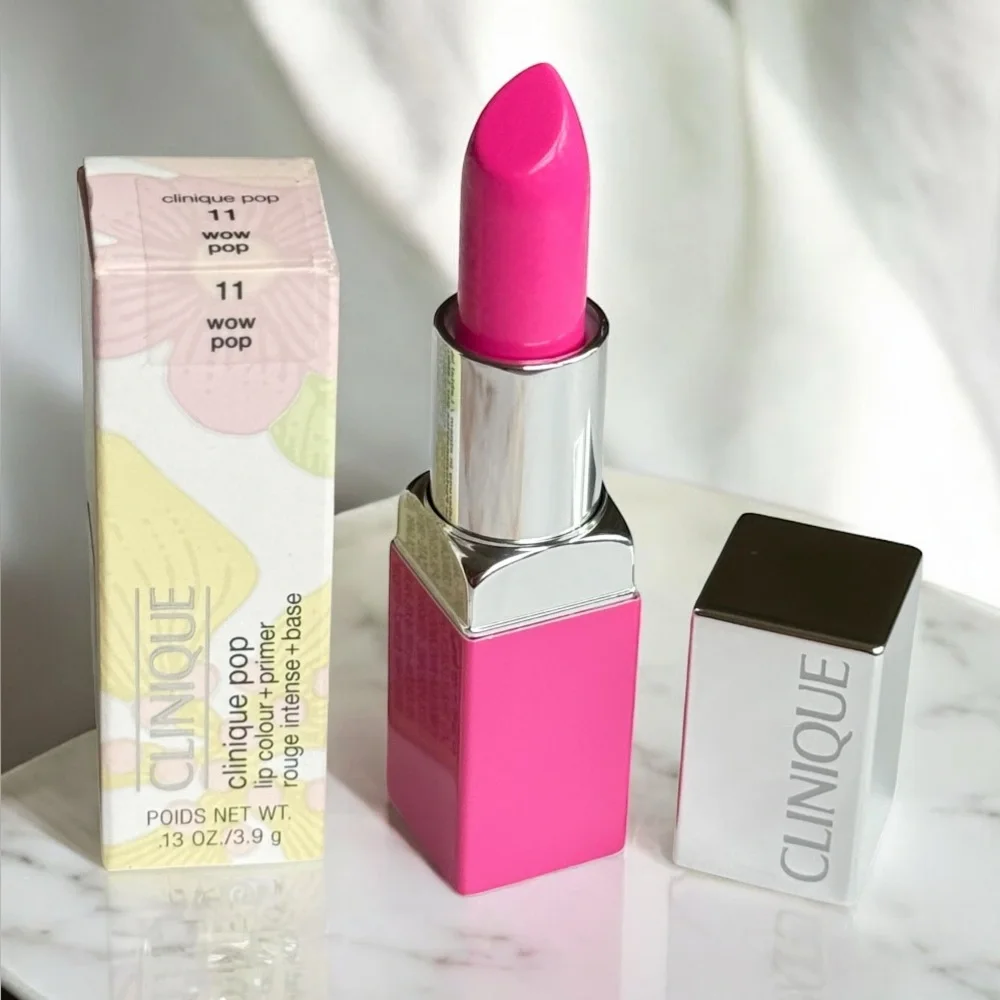 Clinique Pop Wow Pop Lip Colour + Primer Shade 11 Lipstick SUPER RARE